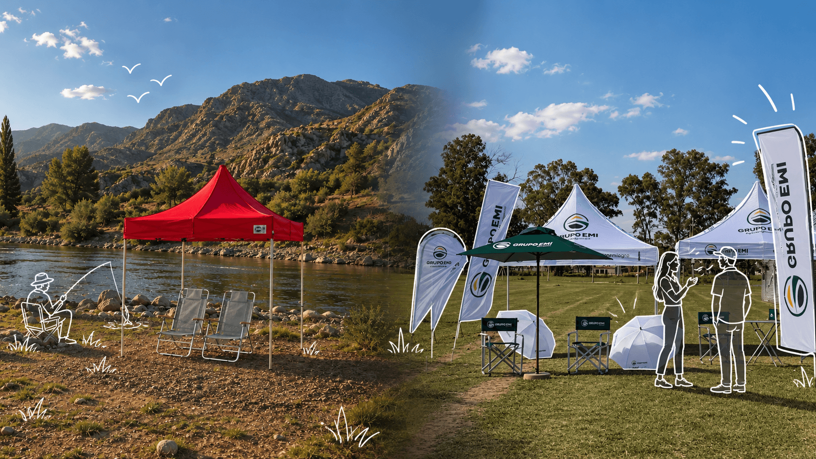 2M Gazebos & Carpas — Soluciones para eventos