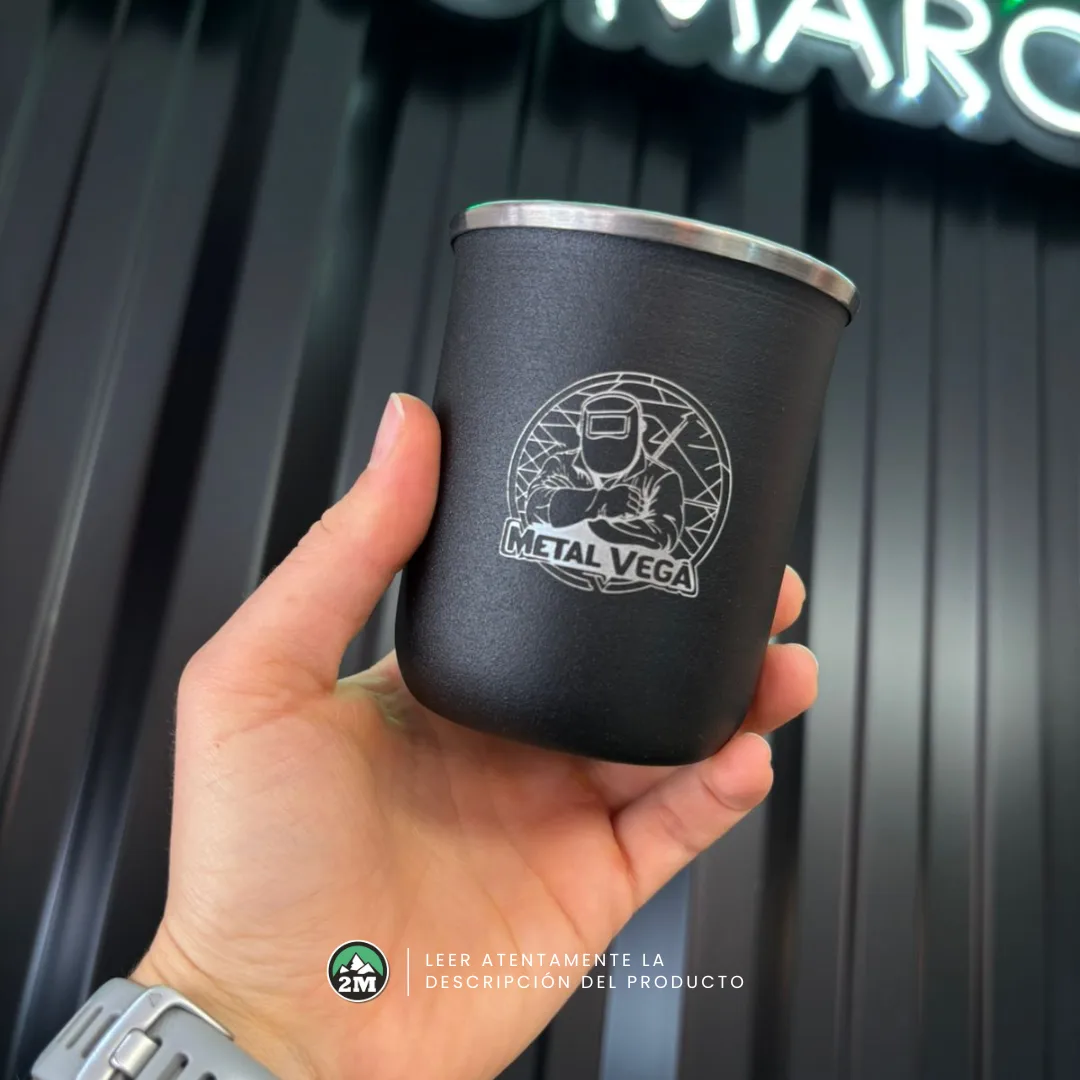 Mate acero - vasito