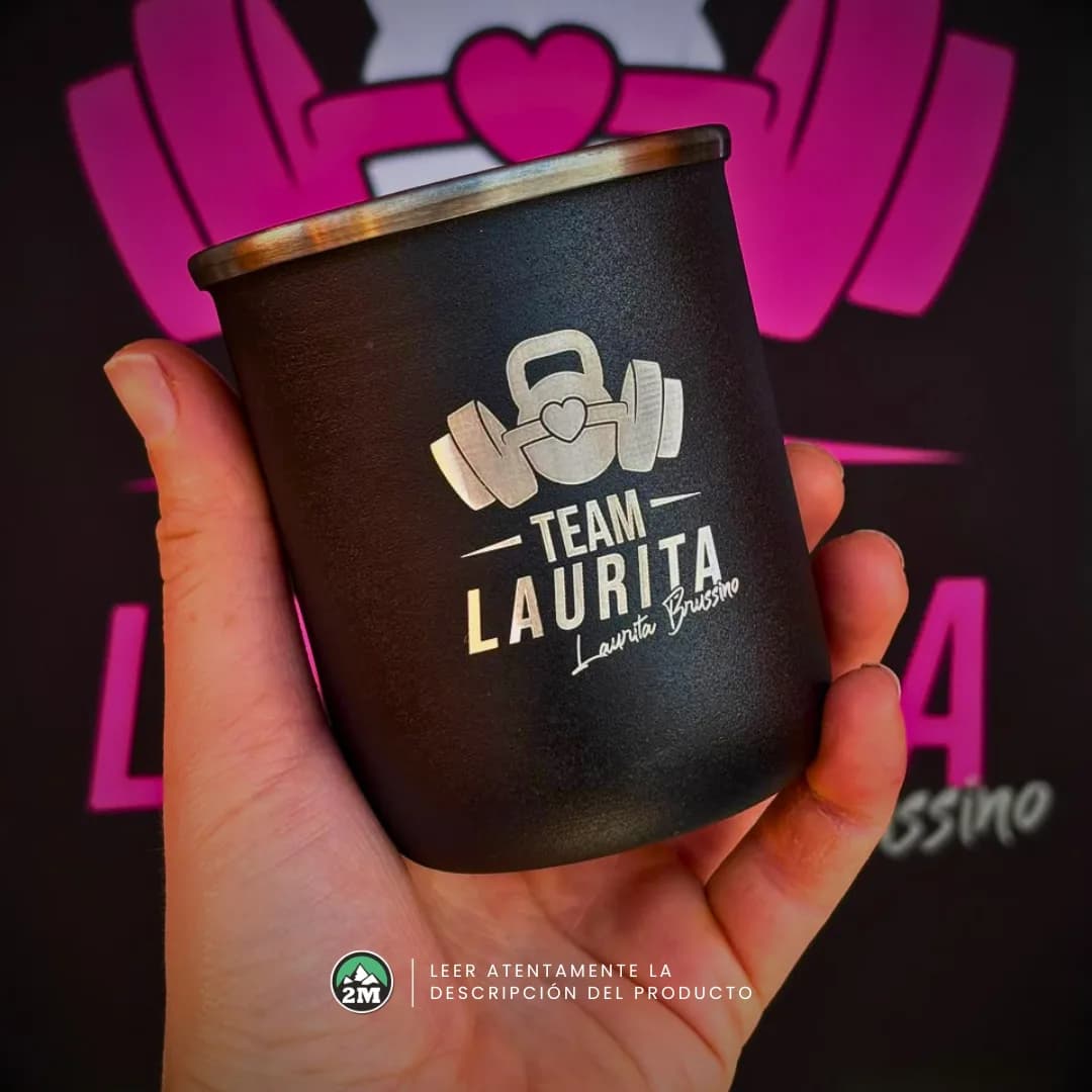 Mate acero - vasito