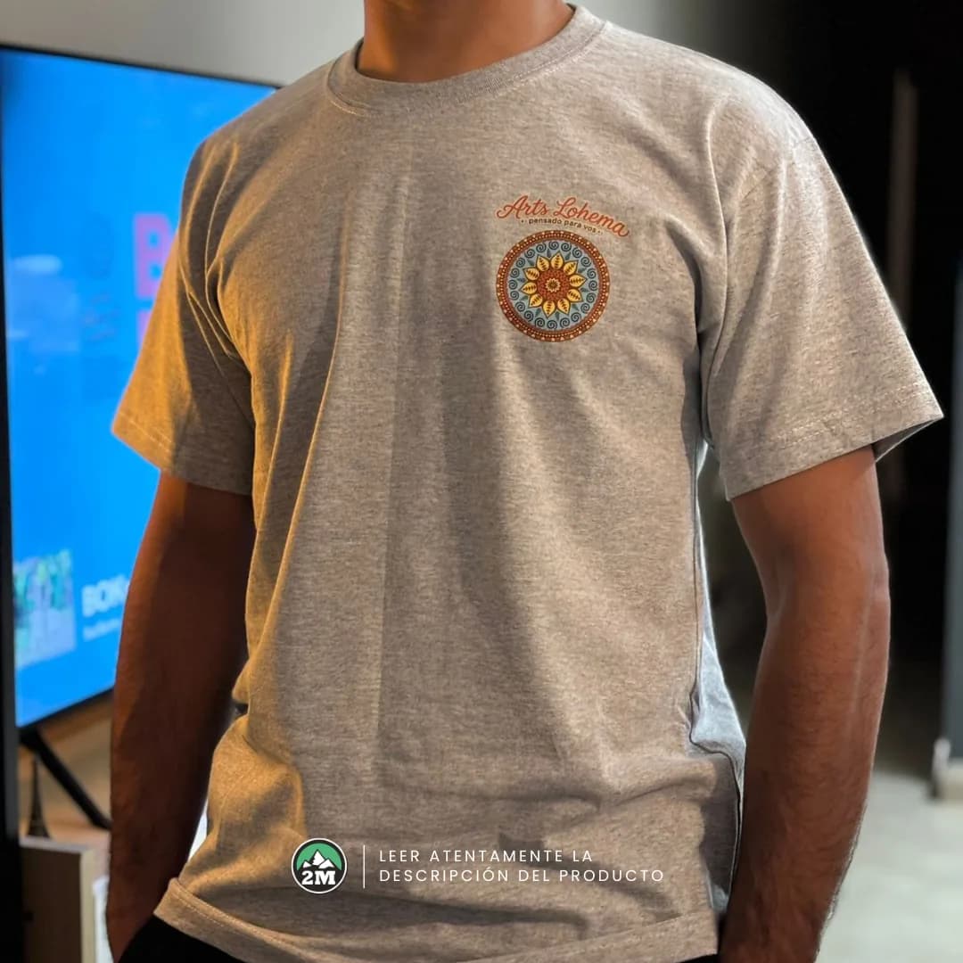 Remeras algodon, con grafica