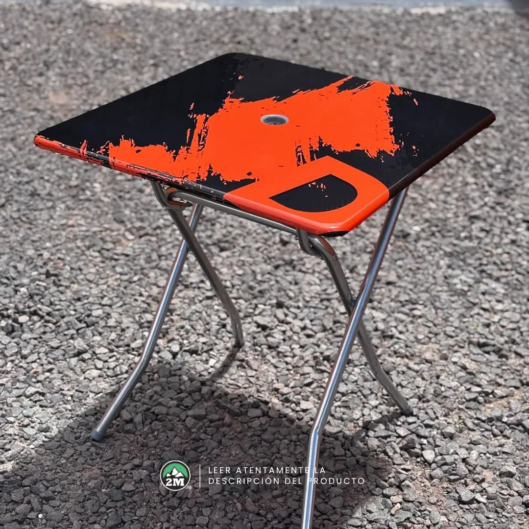 Mesa plegable | Con gráfica