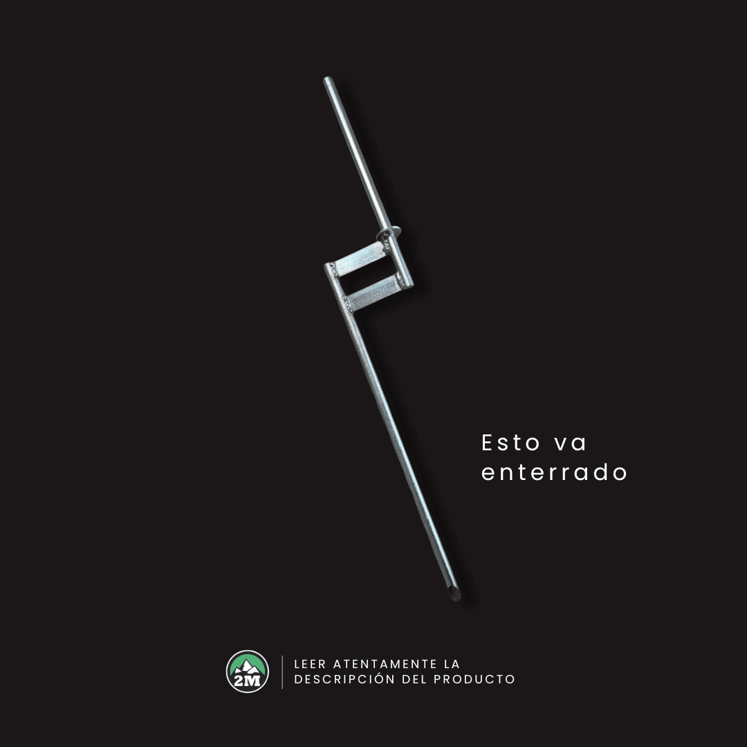 Estaca para tierra de flybanner
