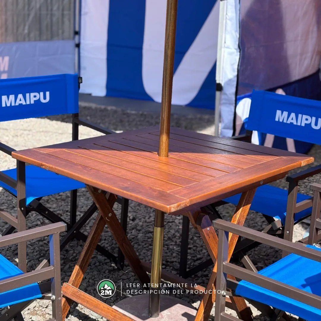 Mesa plegable madera